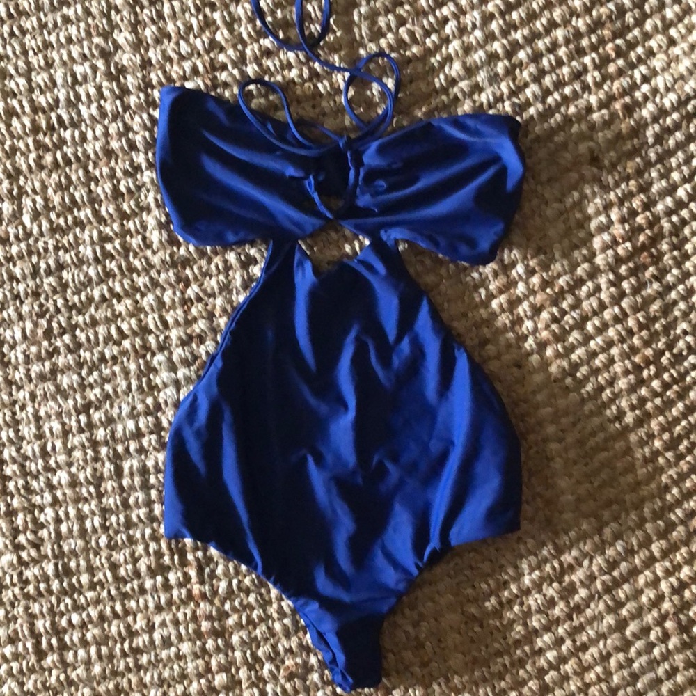 Mikoh swimwear one piece navy size L